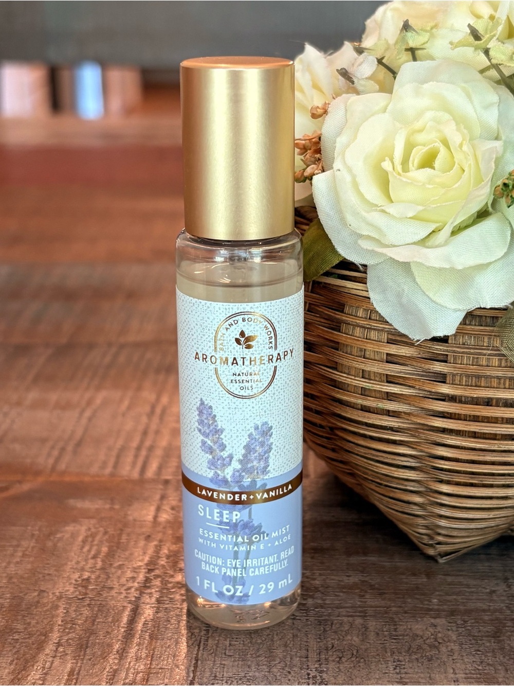 NEW Bath & Body Works AROMATHERAPY SLEEP Lavender + Vanilla ESSENTIAL OIL Mist!